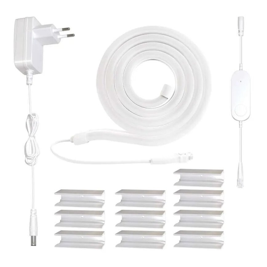 RGBIC Tira LED com regulação GoSmart LED/24W/230V 3 m Wi-Fi Tuya