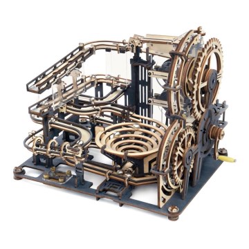 RoboTime - 3D puzzle com pista de berlindes Cidade de obstáculos