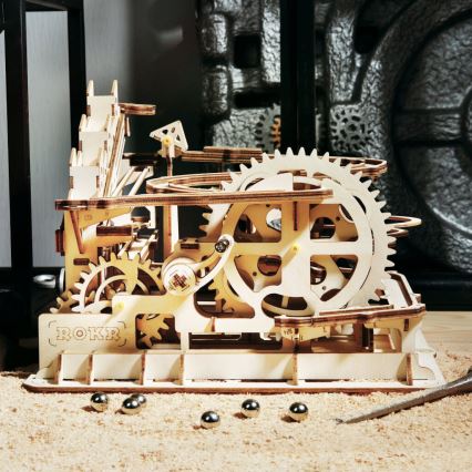 RoboTime - 3D puzzle com pista de berlindes Espiral