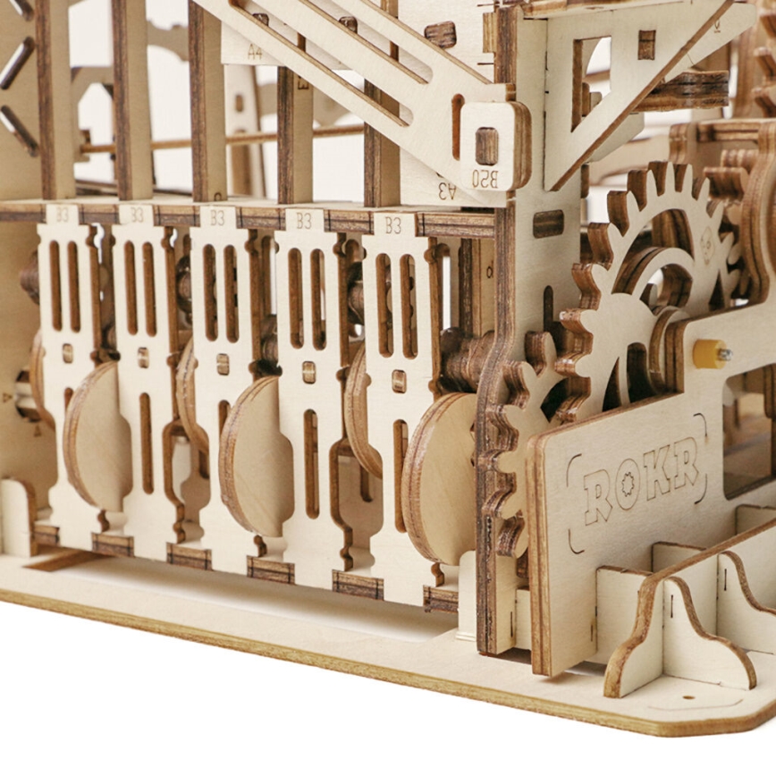 RoboTime - 3D puzzle com pista de berlindes Espiral