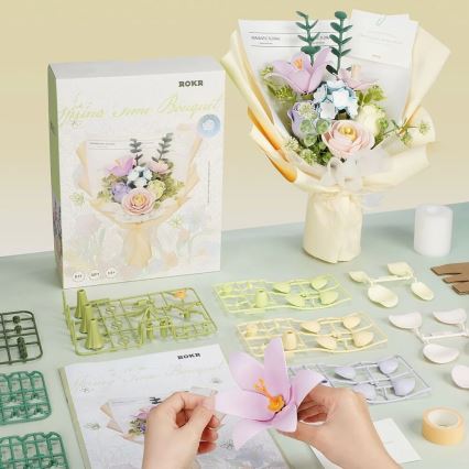 RoboTime - Puzzle 3D Bouquet de primavera