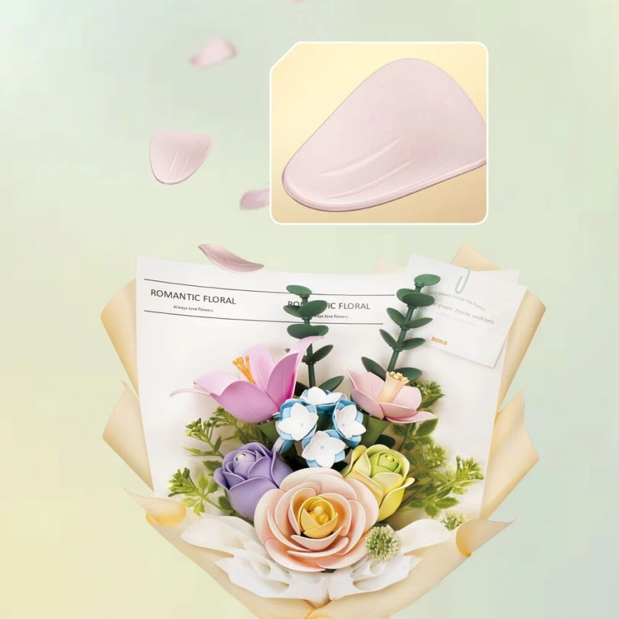 RoboTime - Puzzle 3D Bouquet de primavera