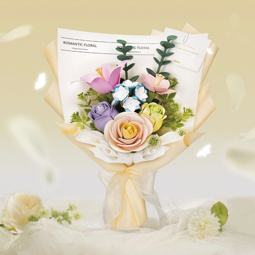 RoboTime - Puzzle 3D Bouquet de primavera