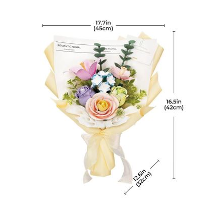 RoboTime - Puzzle 3D Bouquet de primavera