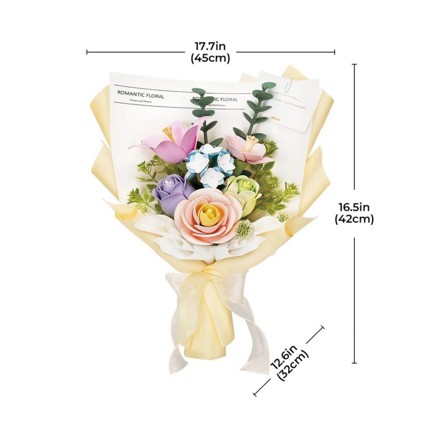 RoboTime - Puzzle 3D Bouquet de primavera