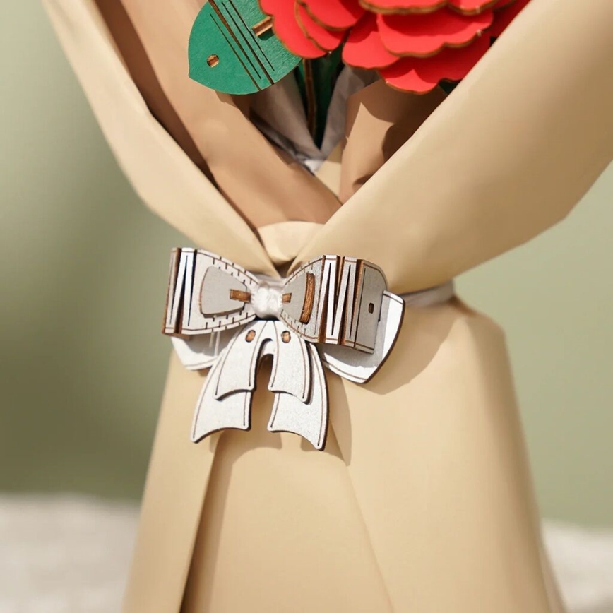 RoboTime - Puzzle 3D de madeira Bouquet