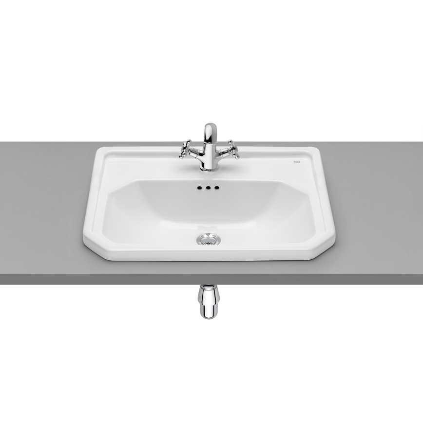 Roca A3270A5000 - Lavatório embutido CARMEN 60x45 cm cerâmica/branco