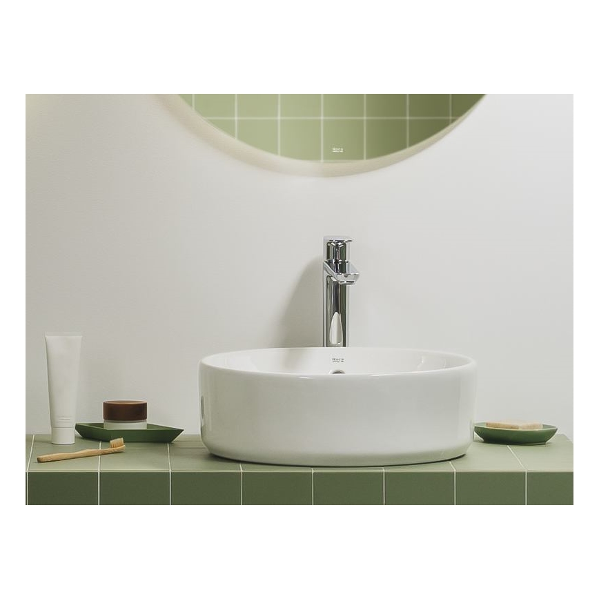 Roca A3270MJ000 - Lavatório de bancada GAP diâmetro 39 cm cerâmica/branco