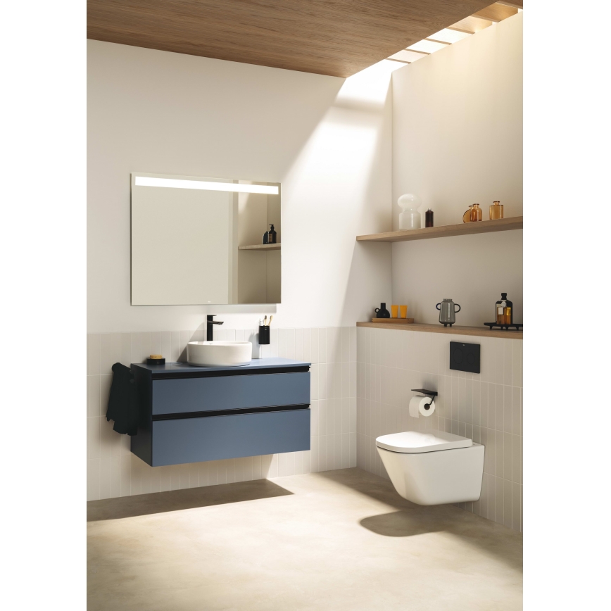 Roca A3270MJ000 - Lavatório de bancada GAP diâmetro 39 cm cerâmica/branco