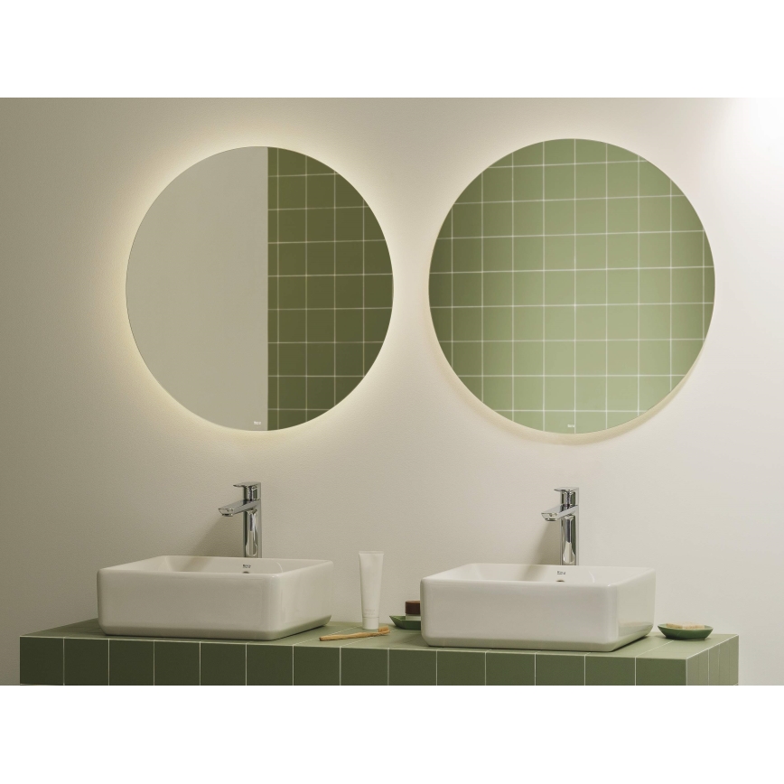 Roca A3270ML000 - Lavatório de bancada GAP 39x37 cm cerâmica/branco