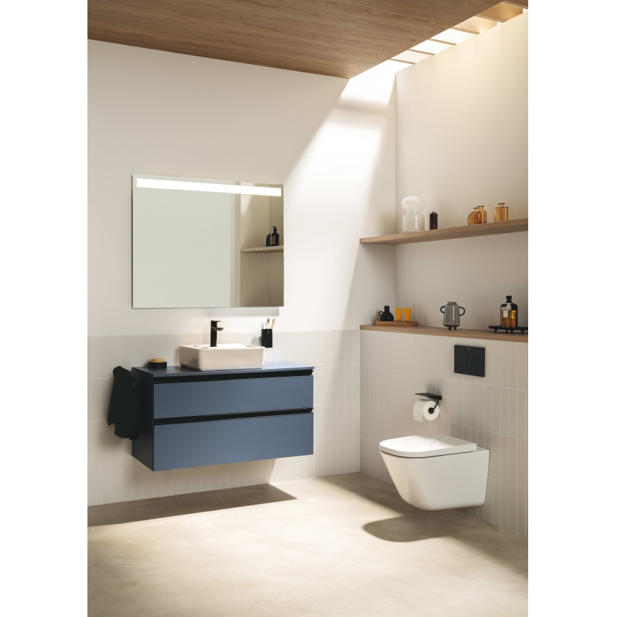 Roca A3270ML000 - Lavatório de bancada GAP 39x37 cm cerâmica/branco