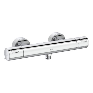 Roca A5A2E18C00 - Chuveiro termostático tap T-500 cromado brilhante