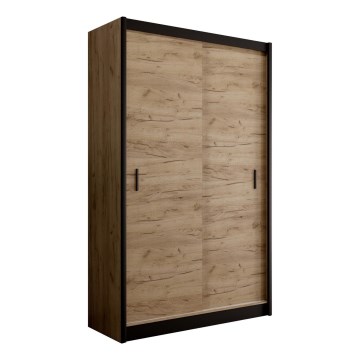 Roupeiro com portas deslizantes SAPHIRA 150x215 cm carvalho craft