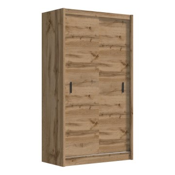 Roupeiro com portas deslizantes SAPHIRA 150x215 cm carvalho wotan