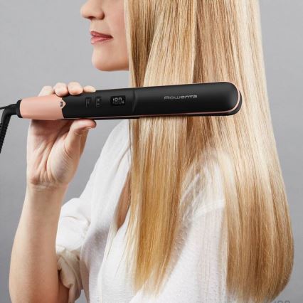 Rowenta - Alisador de cabelo com visor LCD EXPRESS SHINE 39W/230V