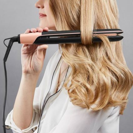Rowenta - Alisador de cabelo com visor LCD EXPRESS SHINE 39W/230V