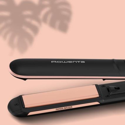 Rowenta - Alisador de cabelo com visor LCD EXPRESS SHINE 39W/230V
