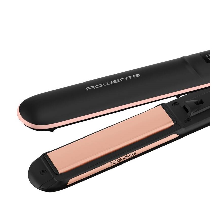 Rowenta - Alisador de cabelo com visor LCD EXPRESS SHINE 39W/230V