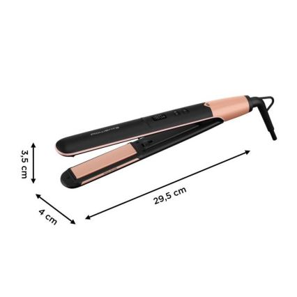 Rowenta - Alisador de cabelo com visor LCD EXPRESS SHINE 39W/230V