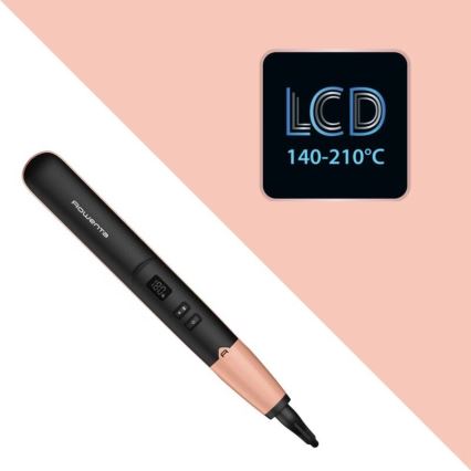 Rowenta - Alisador de cabelo com visor LCD EXPRESS SHINE 39W/230V