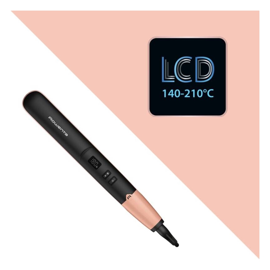 Rowenta - Alisador de cabelo com visor LCD EXPRESS SHINE 39W/230V