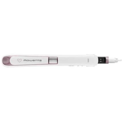 Rowenta - Alisador de cabelo com visor LCD PREMIUM CARE 32W/230V rosa/branco
