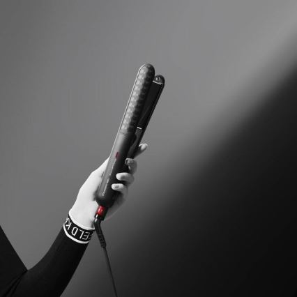 Rowenta - Alisador de cabelo KARL LAGERFELD OPTILISS preto