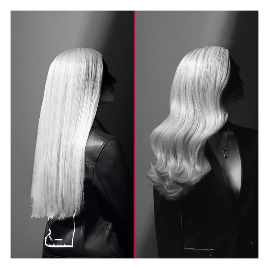 Rowenta - Alisador de cabelo KARL LAGERFELD OPTILISS preto