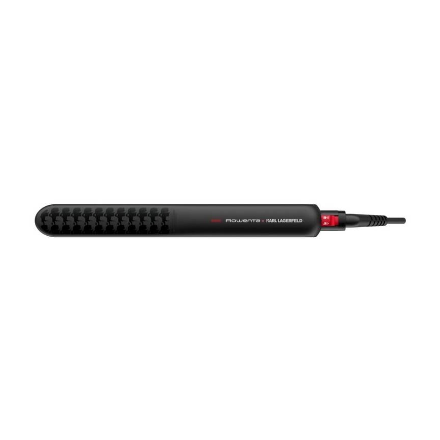 Rowenta - Alisador de cabelo KARL LAGERFELD OPTILISS preto