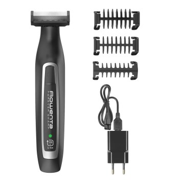 Rowenta - Aparador de cabelo FOREVER SHARP 3em1 preto