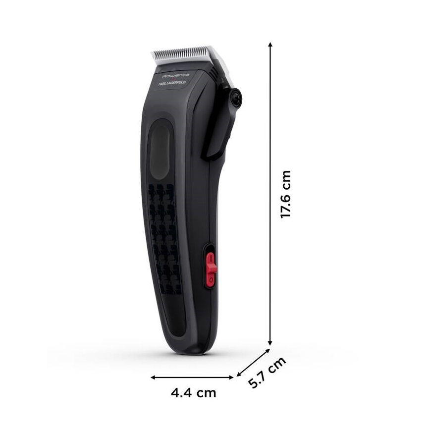 Rowenta - Aparador de cabelo PERFECT LINE preto