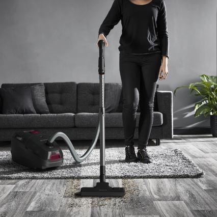Rowenta - Aspirador com saco VERDE FORCE MAX ECO TOTAL CLASSIC 900W/230V preto