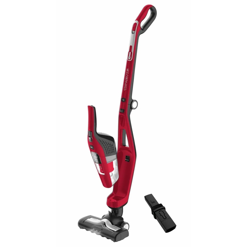 Rowenta - Aspirador de bastão DUAL FORCE 2IN1 180W/21,6V vermelho