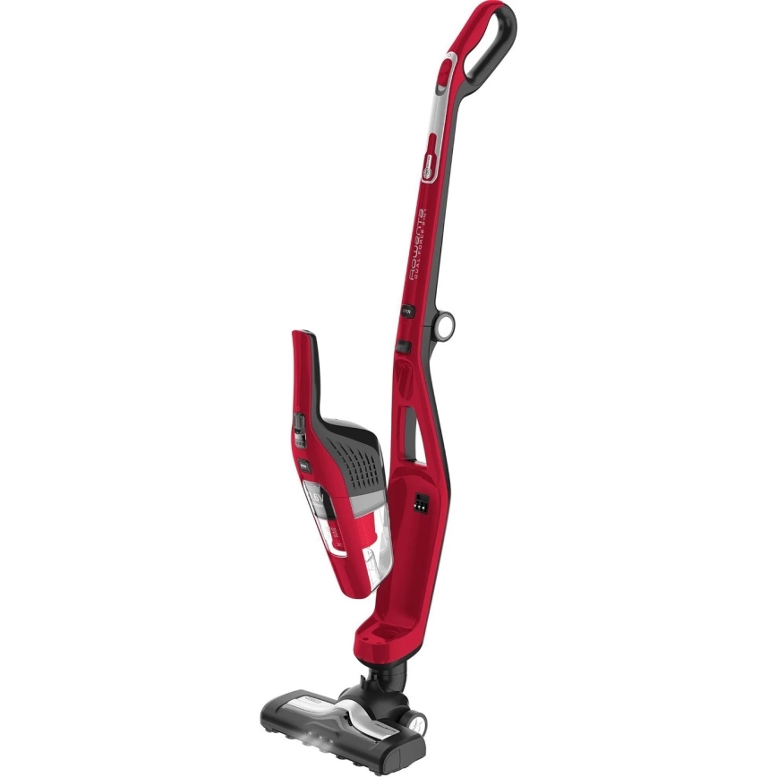 Rowenta - Aspirador de bastão DUAL FORCE 2IN1 180W/21,6V vermelho