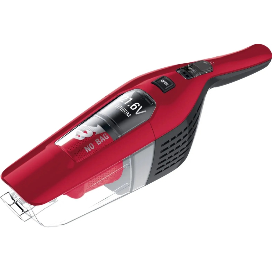 Rowenta - Aspirador de bastão DUAL FORCE 2IN1 180W/21,6V vermelho