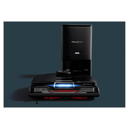 Rowenta - Aspirador robô inteligente com mopa X-PLORER S240+ AI Animal & Allergy Wi-Fi 5200 mAh