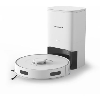 Rowenta - Aspirador robô inteligente com uma mopa X-PLORER S70+ Animal Wi-Fi branco