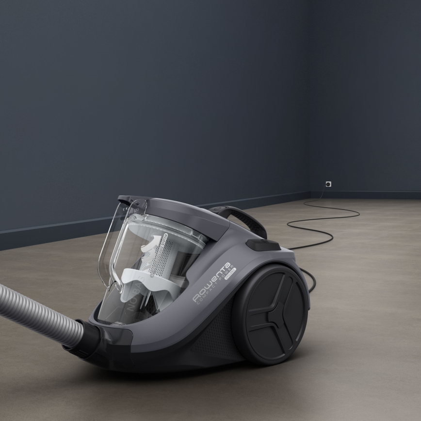 Rowenta - Aspirador sem saco COMPACT POWER 1,5l 750W/230V cinzento