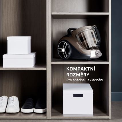 Rowenta - Aspirador sem saco COMPACT POWER XXL 2,5l 900W/230V castanho