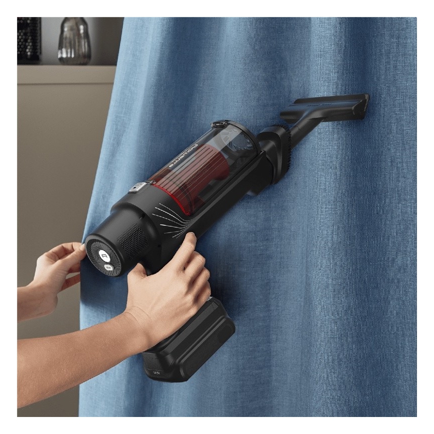 Rowenta - Aspirador vertical 2 em 1 X-PERT ANIMAL 140W/18V vermelho