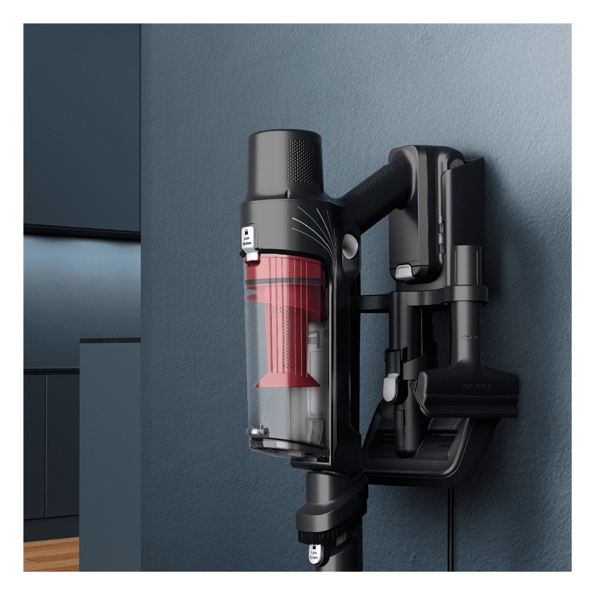 Rowenta - Aspirador vertical 2 em 1 X-PERT ANIMAL 140W/18V vermelho