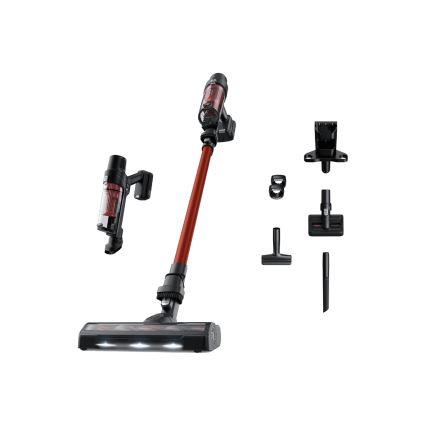 Rowenta - Aspirador vertical 2 em 1 X-PERT ANIMAL 140W/18V vermelho