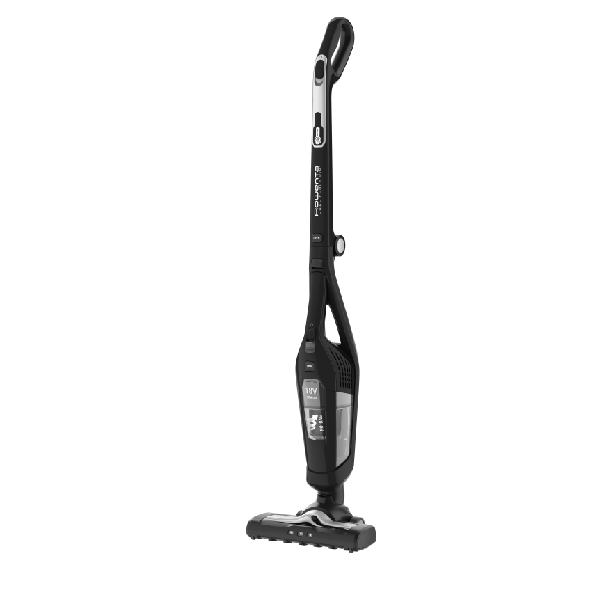 Rowenta - Aspirador vertical DUAL FORCE 2EM1 100W/18V 2500 mAh preto