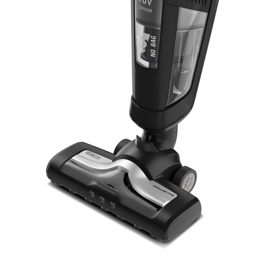 Rowenta - Aspirador vertical DUAL FORCE 2EM1 100W/18V 2500 mAh preto