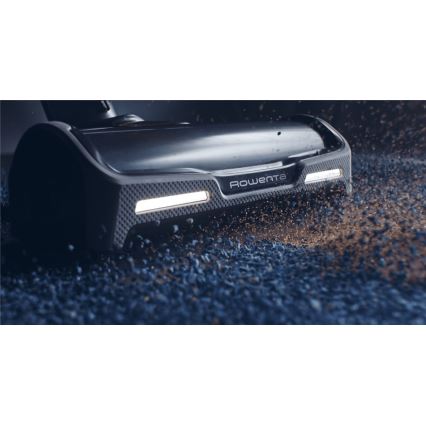 Rowenta - Aspirador de bastão com mopa X-FORCE FLEX ANIMAL AQUA AUTO 3em1 480W/32,4V 2500 mAh azul
