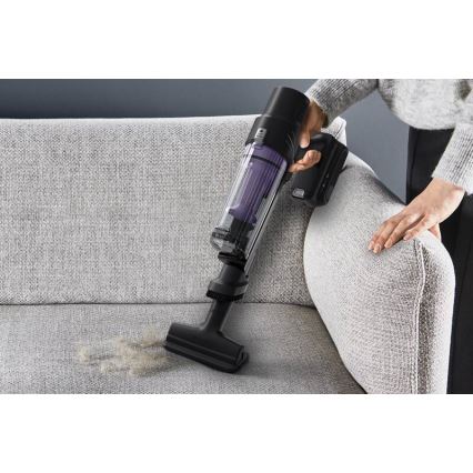 Rowenta - Aspirador de bastão X-PERT 7,60 140W/18V preto