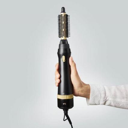 Rowenta - Escova de ar quente EXPRESS STYLE 800W/230V preto/dourada