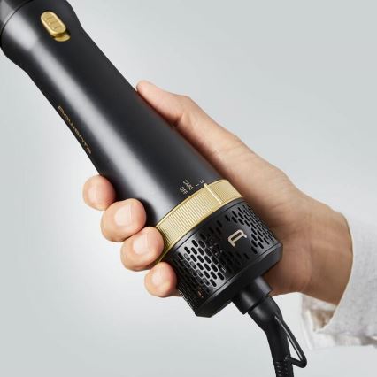 Rowenta - Escova de ar quente EXPRESS STYLE 800W/230V preto/dourada