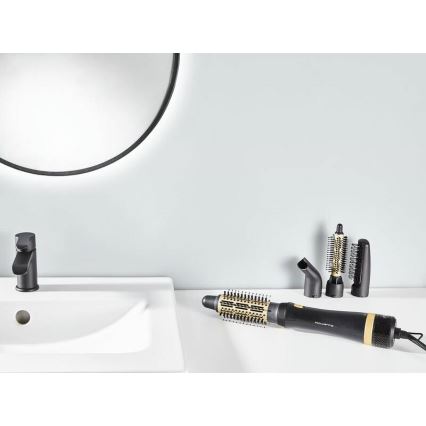 Rowenta - Escova de ar quente EXPRESS STYLE 800W/230V preto/dourada