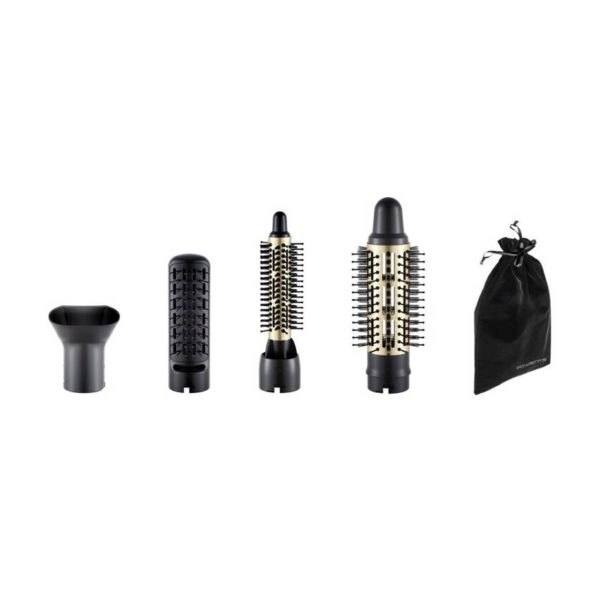 Rowenta - Escova de ar quente EXPRESS STYLE 800W/230V preto/dourada
